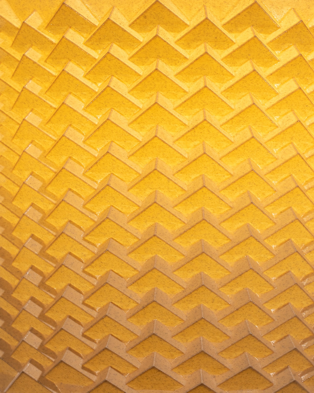 Chevron Column 3D Printed Table Lamp | Minimalist Textured Ambient Light