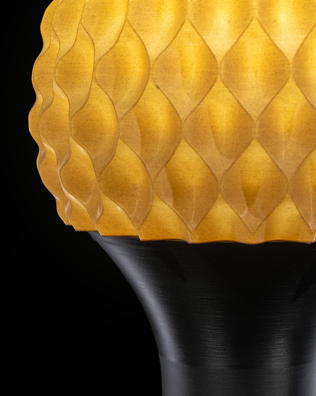 Pinecone Glow 3D Printed Table Lamp | Sculptural Ambient Light
