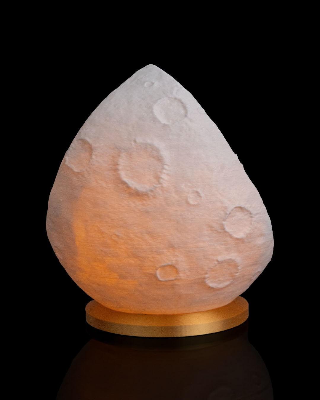 3D Printed Moon Table Lamp | Village Design Night Light